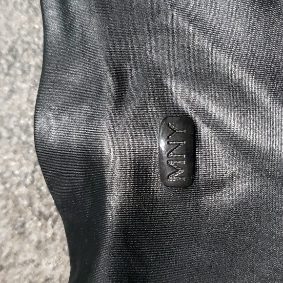 Marc New York Performance High Rise Long Leggings Metallic Black Size Med - Picture 7 of 14